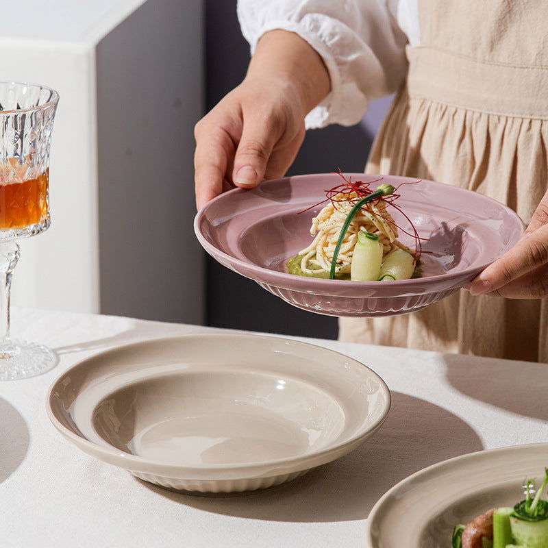 Ceramic Tableware Set Suit Dinner Food Plate - Grand Goldman