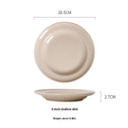 Ceramic Tableware Set Suit Dinner Food Plate - Grand Goldman