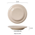 Ceramic Tableware Set Suit Dinner Food Plate - Grand Goldman