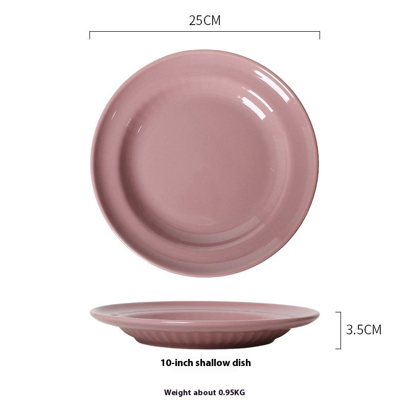 Ceramic Tableware Set Suit Dinner Food Plate - Grand Goldman