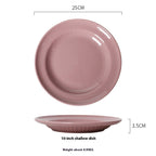 Ceramic Tableware Set Suit Dinner Food Plate - Grand Goldman