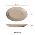 Ceramic Tableware Set Suit Dinner Food Plate - Grand Goldman