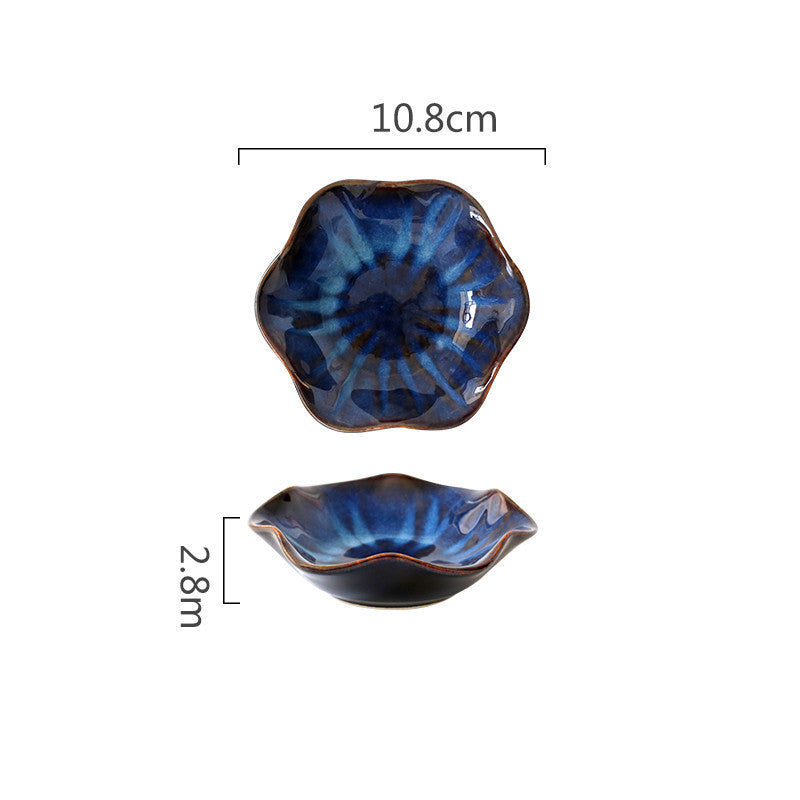 Ceramic Tableware Set Supporting Dishes Spoons Dinner Plates Hotel Restaurant Supplies - Grand Goldman