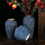 Ceramic Vase Chinese Style Retro Blue And White Porcelain - Grand Goldman