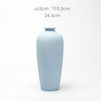 Ceramic Vase Creative Living Room Dried Flowers Flower Arrangement Floral Decorations - Grand Goldman