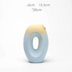 Ceramic Vase Creative Living Room Dried Flowers Flower Arrangement Floral Decorations - Grand Goldman