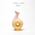 Ceramic Vase Creative Living Room Dried Flowers Flower Arrangement Floral Decorations - Grand Goldman