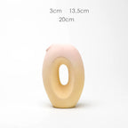 Ceramic Vase Creative Living Room Dried Flowers Flower Arrangement Floral Decorations - Grand Goldman