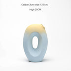 Ceramic Vase Creative Living Room Dried Flowers Flower Arrangement Floral Decorations - Grand Goldman