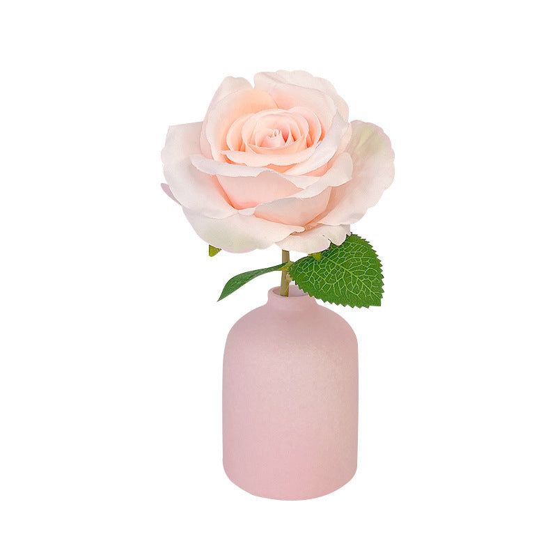 Ceramic Vase Decoration Accessories Desktop Flower Arrangement Container Hydroponics Flower Vase - Grand Goldman