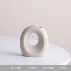 Ceramic Vase Dry Flower Arrangement Ornaments - Grand Goldman