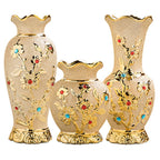 Ceramic Vase Electroplating Gold European Style Home Living Room Decoration - Grand Goldman