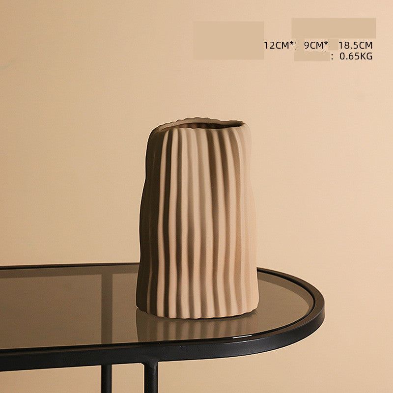 Ceramic Vases Decorate Living Room Flower Arrangement - Grand Goldman