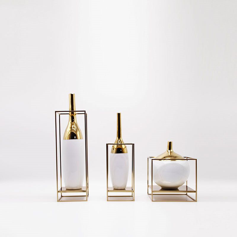 Ceramic flower decoration porch living room porcelain - Grand Goldman