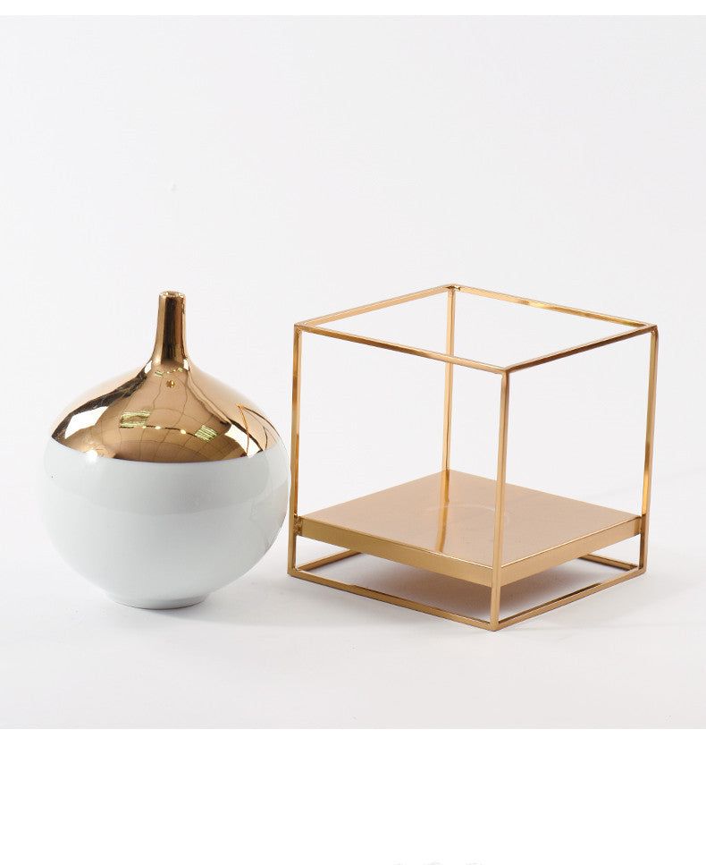 Ceramic flower decoration porch living room porcelain - Grand Goldman