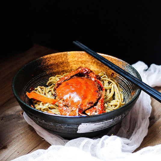 Ceramic ramen bowl - Grand Goldman