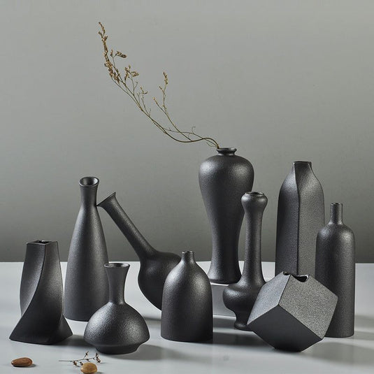 Ceramic vase and flower ware - Grand Goldman
