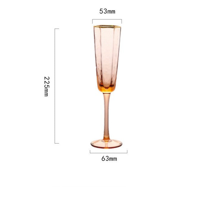 Champagne Glass High-end Water Wine Glass Juice Drink - Grand Goldman