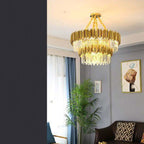 Chandelier Crystal Whole House Package Combination Living Room - Grand Goldman