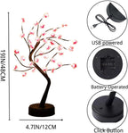 Cherry Blossom Tree Lamp, 18inch 36 Led Bonsai Tree Lights, Battery/USB Operated Japanese Decor Night Lights for Bedroom Home Idea - Grand Goldman