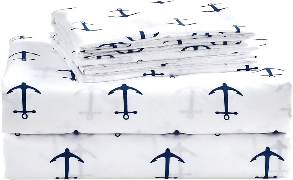 Chezmoi Collection 4-Piece Kids/Teens Sports Sheet Set - Soft Microfiber Gray White Baseball, Full Size - Grand Goldman