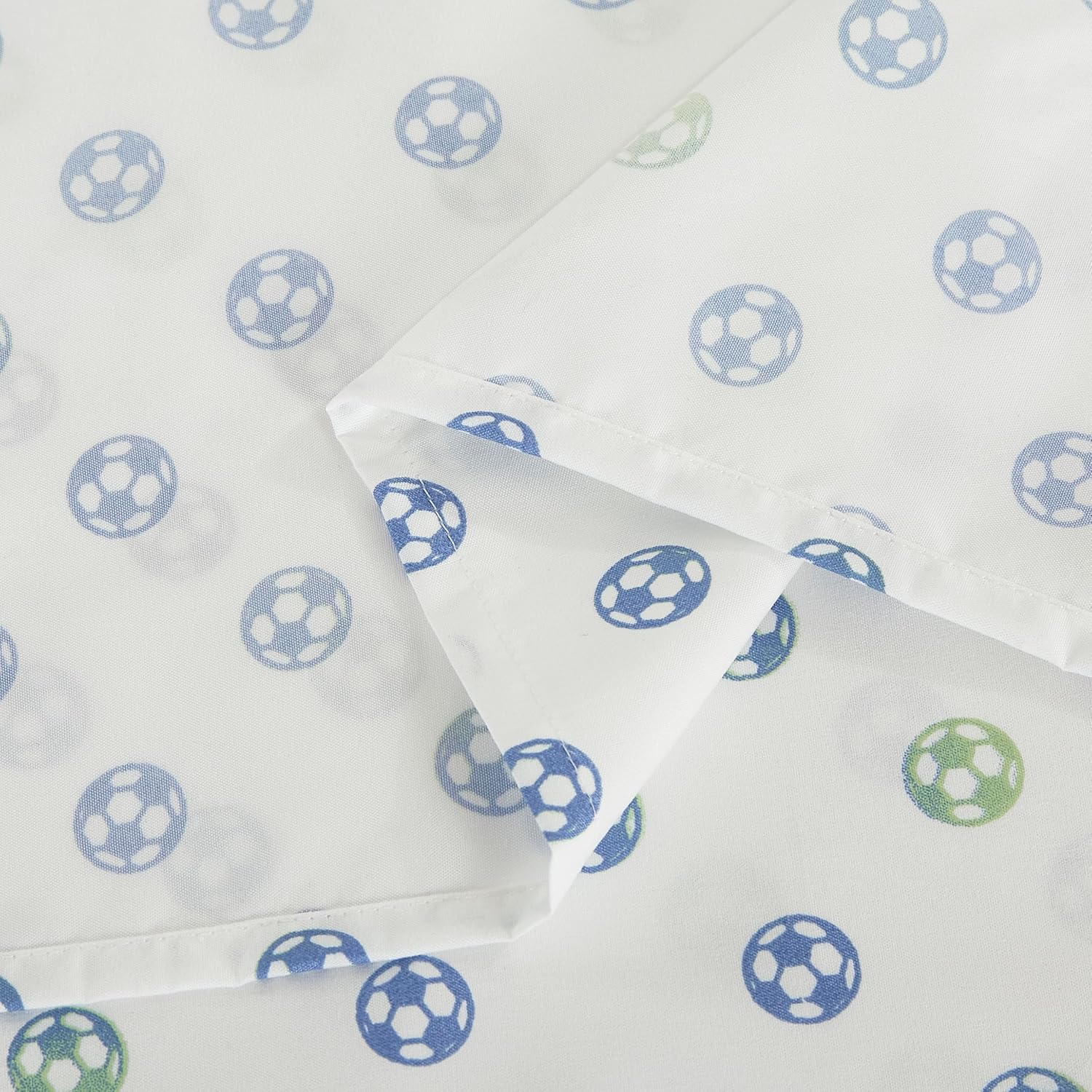 Chezmoi Collection 4-Piece Kids/Teens Sports Sheet Set - Soft Microfiber Gray White Baseball, Full Size - Grand Goldman