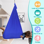 Chihee Sensory Swing Therapy Swing Hammock Indoor Outdoor for Kids, Hardware Included, Soft Breathable Nylon Cuddle Swing Joy Hammock for Child Adult with Autism, ADHD, Aspergers, Sensory Integration - Grand Goldman