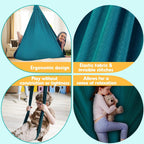 Chihee Sensory Swing Therapy Swing Hammock Indoor Outdoor for Kids, Hardware Included, Soft Breathable Nylon Cuddle Swing Joy Hammock for Child Adult with Autism, ADHD, Aspergers, Sensory Integration - Grand Goldman