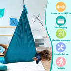 Chihee Sensory Swing Therapy Swing Hammock Indoor Outdoor for Kids, Hardware Included, Soft Breathable Nylon Cuddle Swing Joy Hammock for Child Adult with Autism, ADHD, Aspergers, Sensory Integration - Grand Goldman