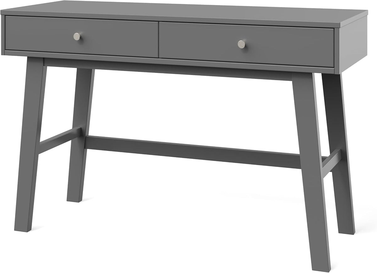 Child Craft Rockport Kid’s Writing Desk, Includes 2 Drawers and 1 Storage Cabinet, Plenty of Storage, Durable Construction, Non-Toxic, Baby Safe Finish (Sandstone) - Grand Goldman