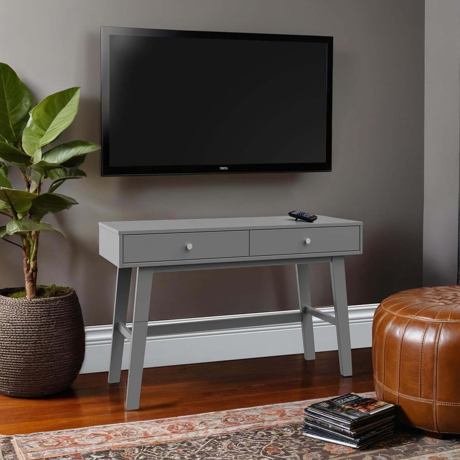 Child Craft Rockport Kid’s Writing Desk, Includes 2 Drawers and 1 Storage Cabinet, Plenty of Storage, Durable Construction, Non-Toxic, Baby Safe Finish (Sandstone) - Grand Goldman