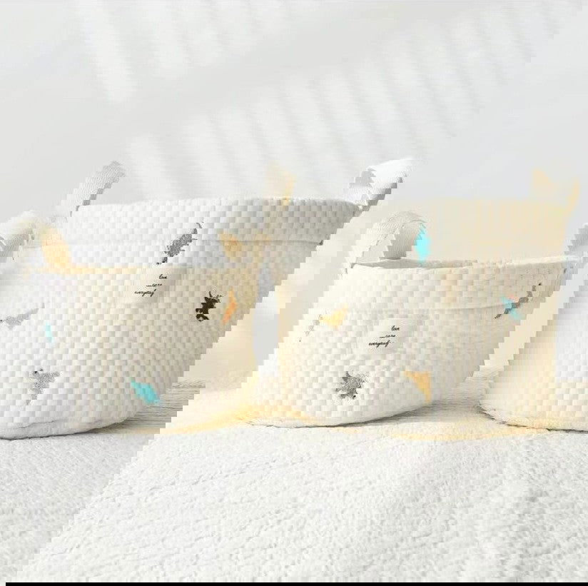 Children's Cotton Toy Organiser Storage Basket - Grand Goldman