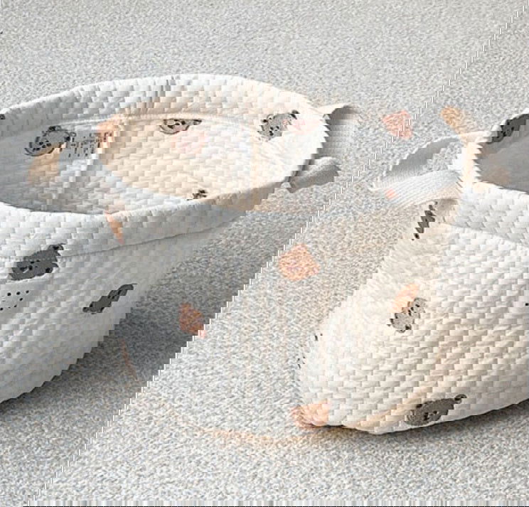 Children's Cotton Toy Organiser Storage Basket - Grand Goldman