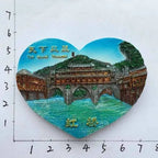 China Fridge Manets Hunan Fenghuang Ancient City Tourism Memorial Zhangjiajie Lijiang Magnets for Refrigerators Sticker Decor - Grand Goldman
