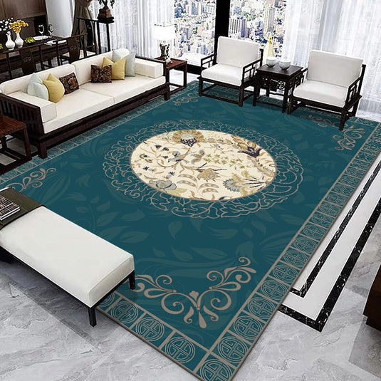 Chinese Style Carpet For Household Bedroom - Grand Goldman