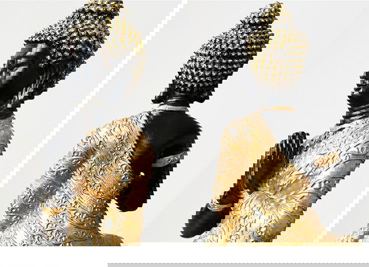 Chinese Feng Shui Ornaments of Ping An Buddha Statue - Grand Goldman