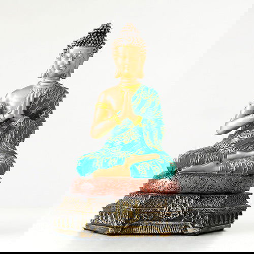 Chinese Feng Shui Ornaments of Ping An Buddha Statue - Grand Goldman