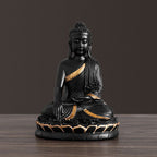 Chinese Feng Shui Ornaments of Ping An Buddha Statue - Grand Goldman
