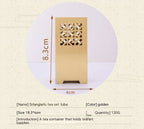 Chinese Lucky Charm Tea Set Brass Storage Jar Household Tea Clamp Tea Knife Tea Fork T - Grand Goldman