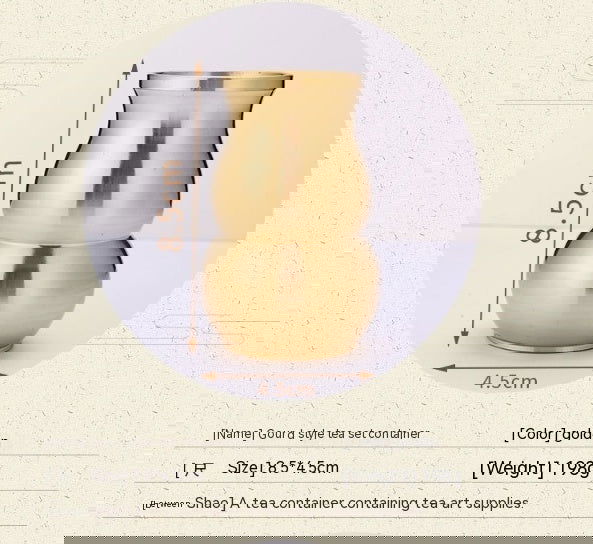 Chinese Lucky Charm Tea Set Brass Storage Jar Household Tea Clamp Tea Knife Tea Fork T - Grand Goldman