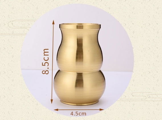 Chinese Lucky Charm Tea Set Brass Storage Jar Household Tea Clamp Tea Knife Tea Fork T - Grand Goldman