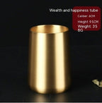 Chinese Lucky Charm Tea Set Brass Storage Jar Household Tea Clamp Tea Knife Tea Fork T - Grand Goldman