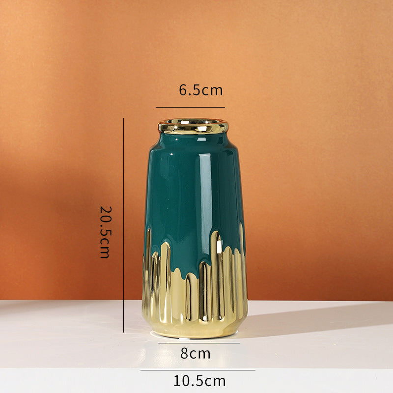 Chinese Style Vase Ceramic Model Living Room Decorations - Grand Goldman
