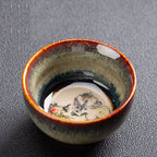 Chinese Zodiac Kung Fu Ceramic Artisanal Tea Cup Set - Grand Goldman