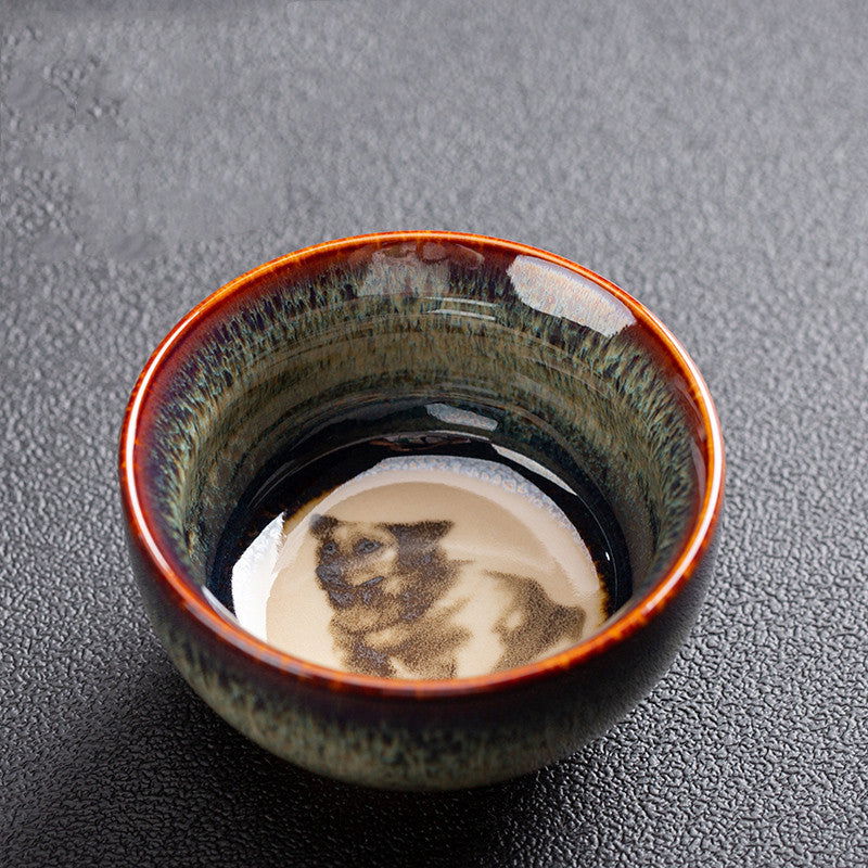 Chinese Zodiac Kung Fu Ceramic Artisanal Tea Cup Set - Grand Goldman