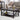 ChooChoo Oxford Coffee Table with Thicker Legs, Black Wood Coffee Table with Storage for Living Room - Grand Goldman
