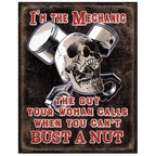 Choose Something Fun Skull Metal Tin Signs Posters Plate Wall Decor for Garage Bars Man Cave Cafe Clubs Retro Posters Plaque - Grand Goldman