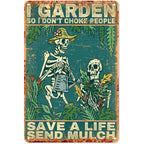 Choose Something Fun Skull Metal Tin Signs Posters Plate Wall Decor for Garage Bars Man Cave Cafe Clubs Retro Posters Plaque - Grand Goldman