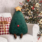 Christmas Gingerbread Man Pillow Cute Throw Pillows Stuffed Gingerbread Shaped Pillow Soft Gingerbread Pillow for Christmas Cushion Sofa Party Decorations,Brown,11.8 Inch - Grand Goldman