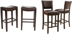 Christopher Knight Home Avondale Backless Bar Stools,12"D x 18.13"W x 30"H, 2-Pcs Set, Brown - Grand Goldman